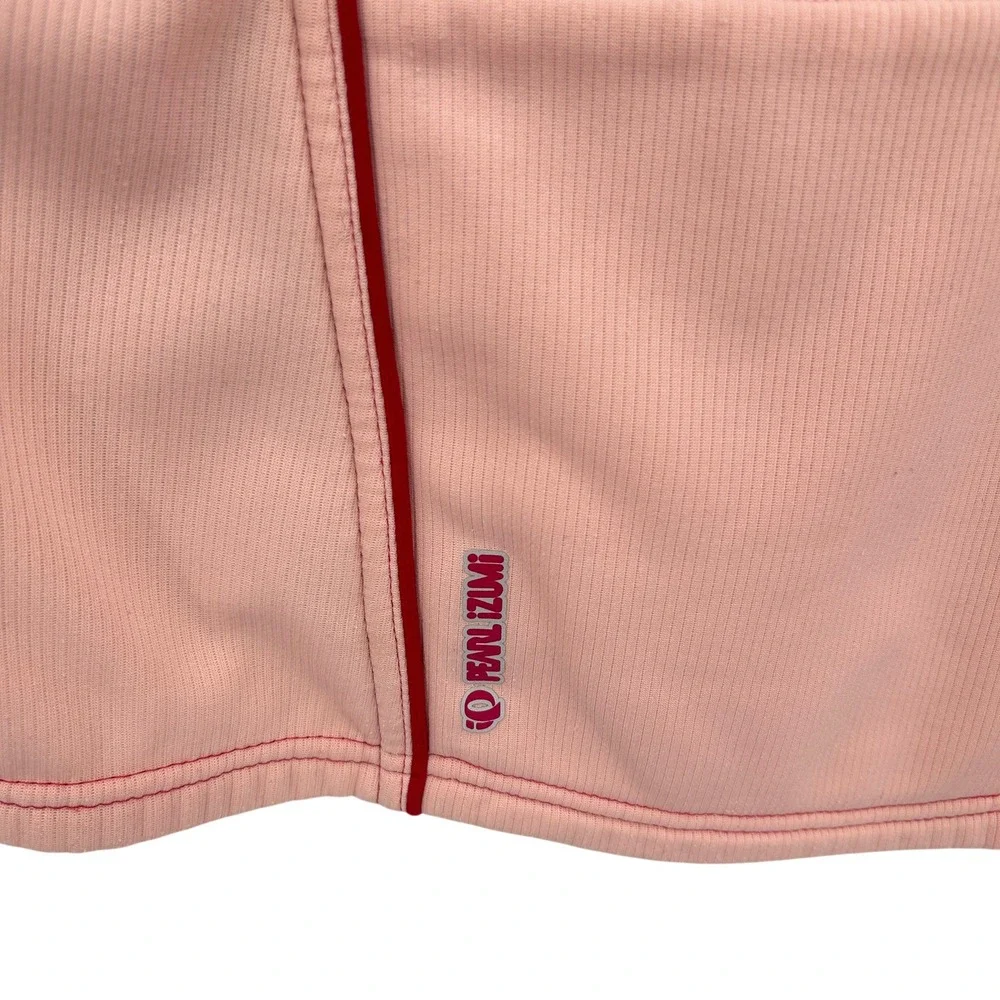 Pearl Izumi Quilted Cycling Jacket XL Black Pink Gorpcore Sporty Bike Wear